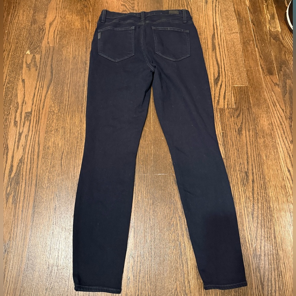 PAIGE Midnight Blue Denim - Picture 2 of 5